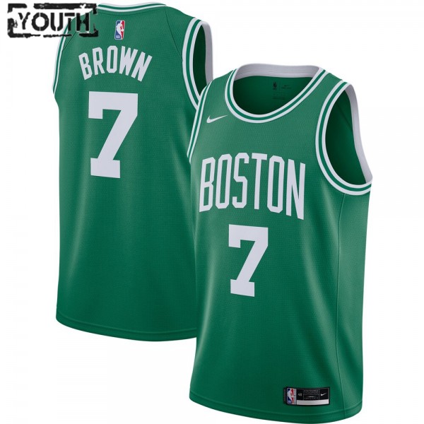 Boston Celtics Trikot Jaylen Brown 7 2020-2021 Nike Icon Edition Swingman - Kinder